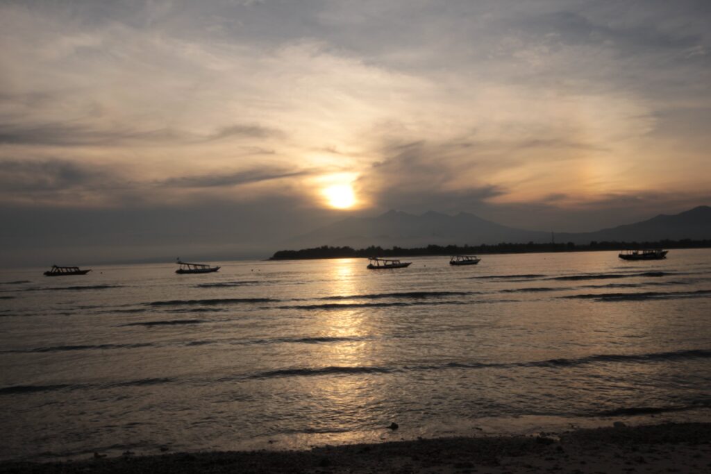 Derniers instants sur l'île avant le départ